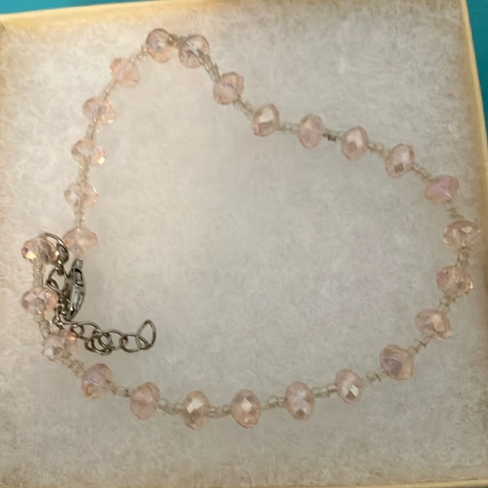 Beaded anklet